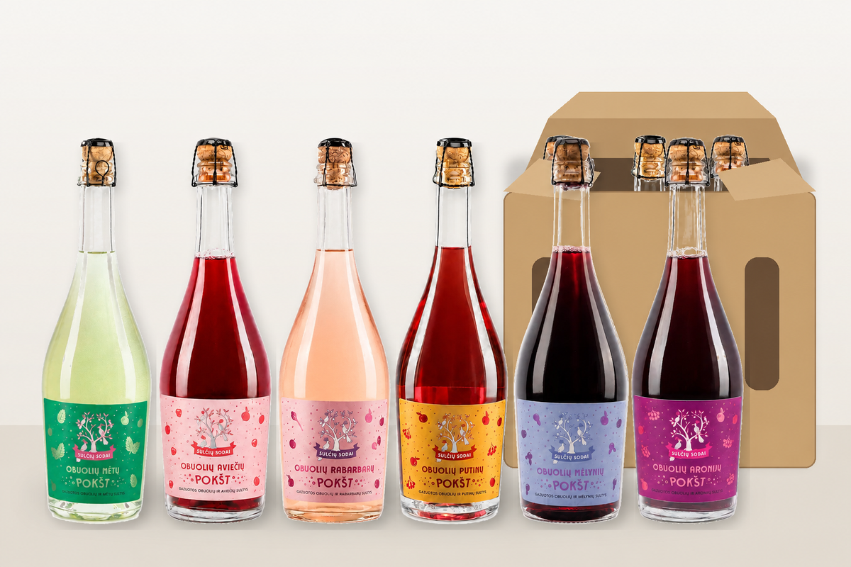 POKŠT Skonių rinkinys · 6 × 0,75 L